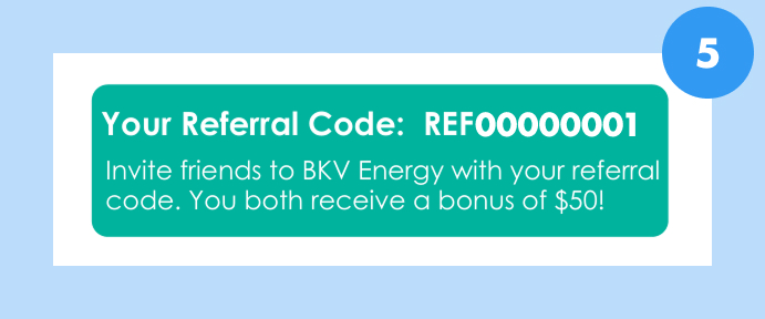 electricity bill referral code section