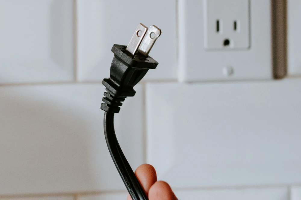 unplug electronics to save energy
