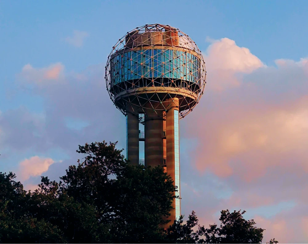 reunion tower in dallas texas