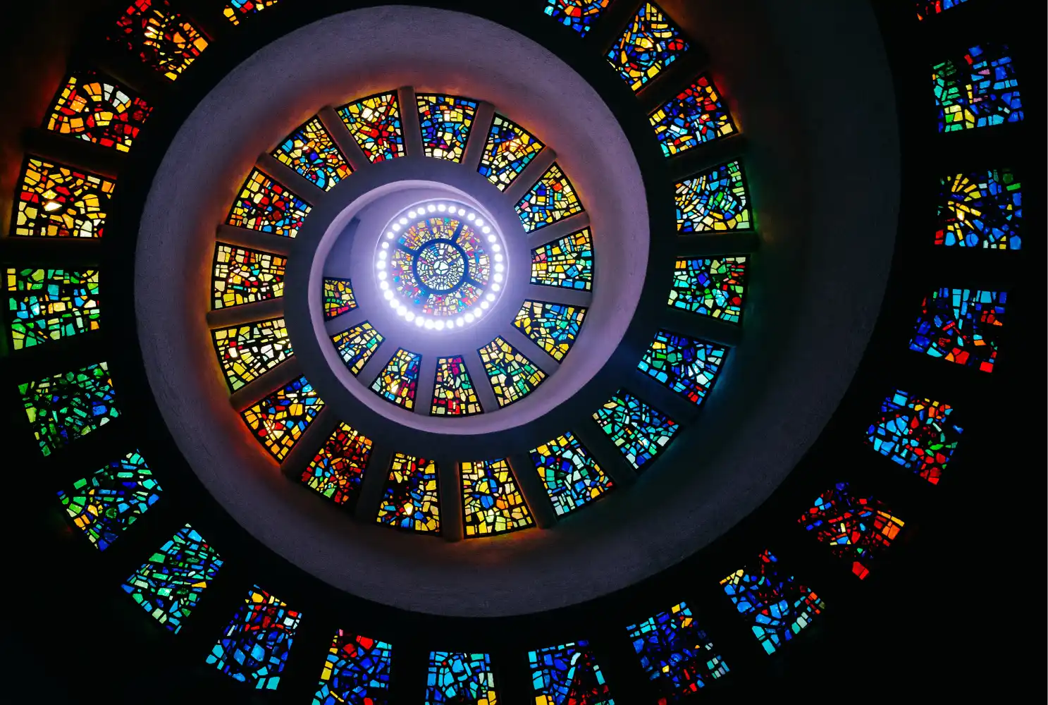 thanksgiving chapel ceiling in dallas texas