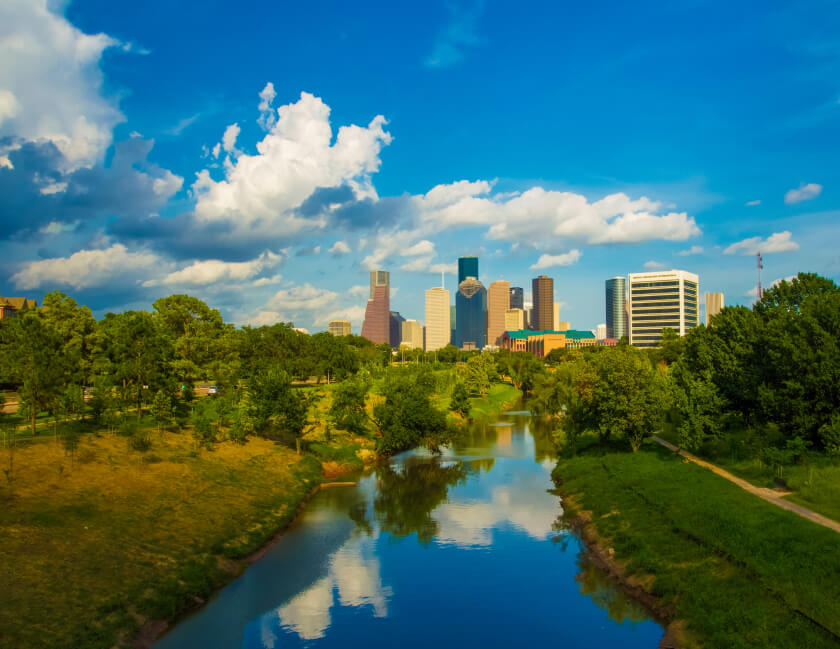 buffalo bayou in houston texas