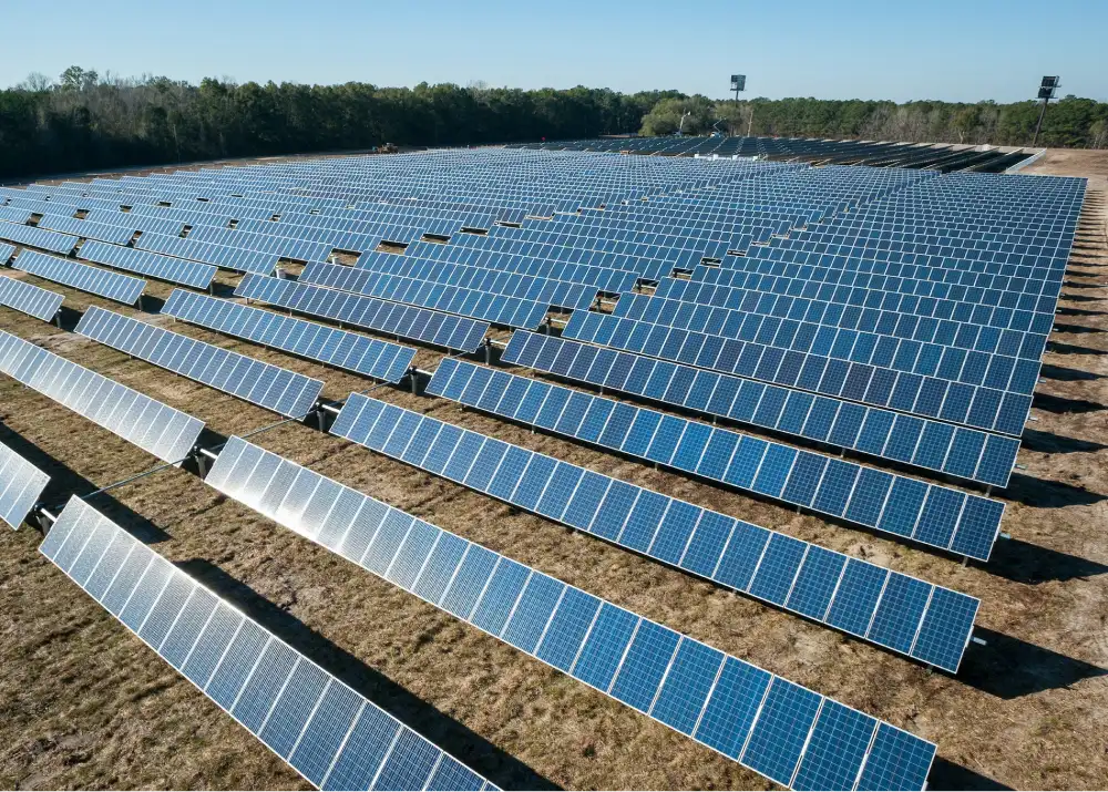 solar power farm