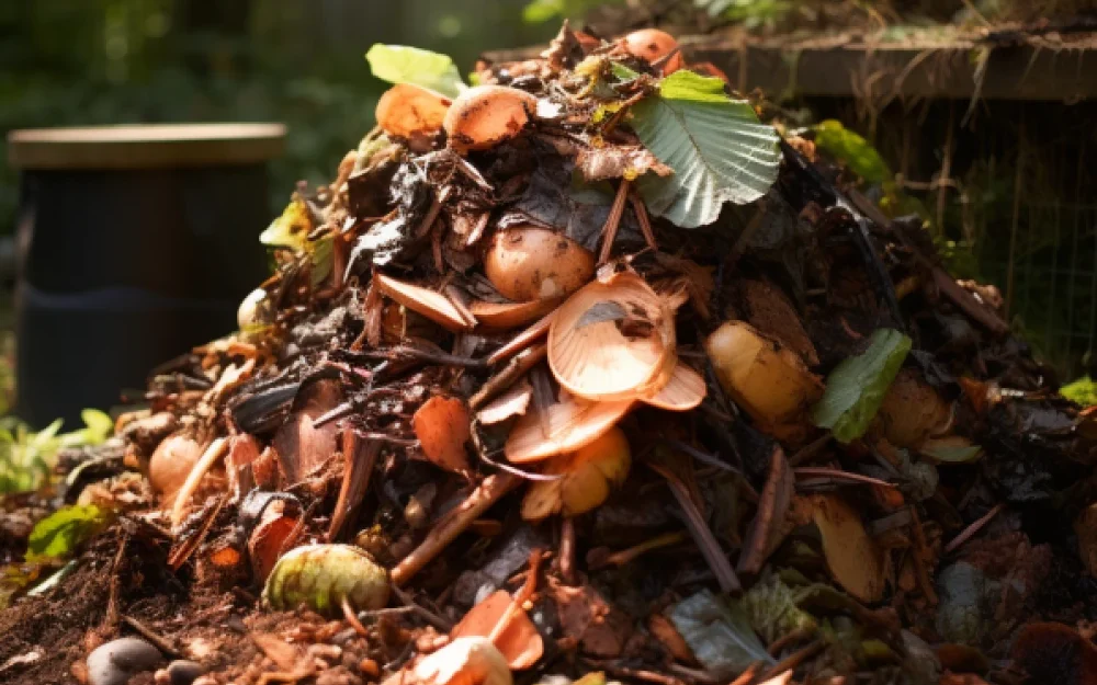 composting pile