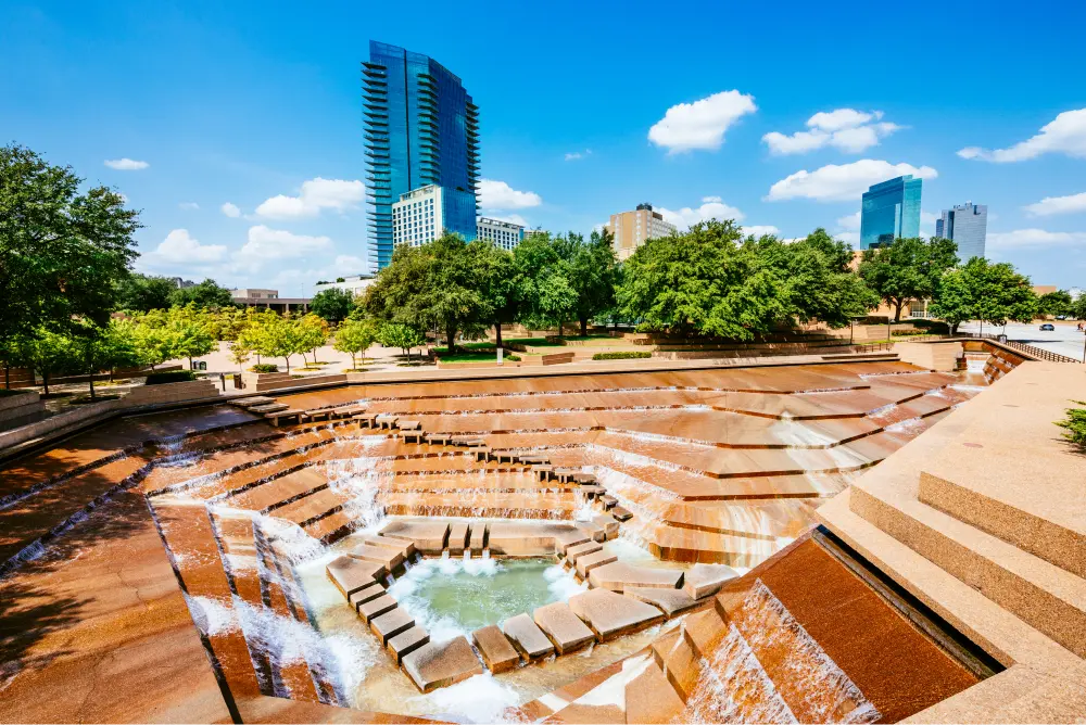 fort worth water gardens