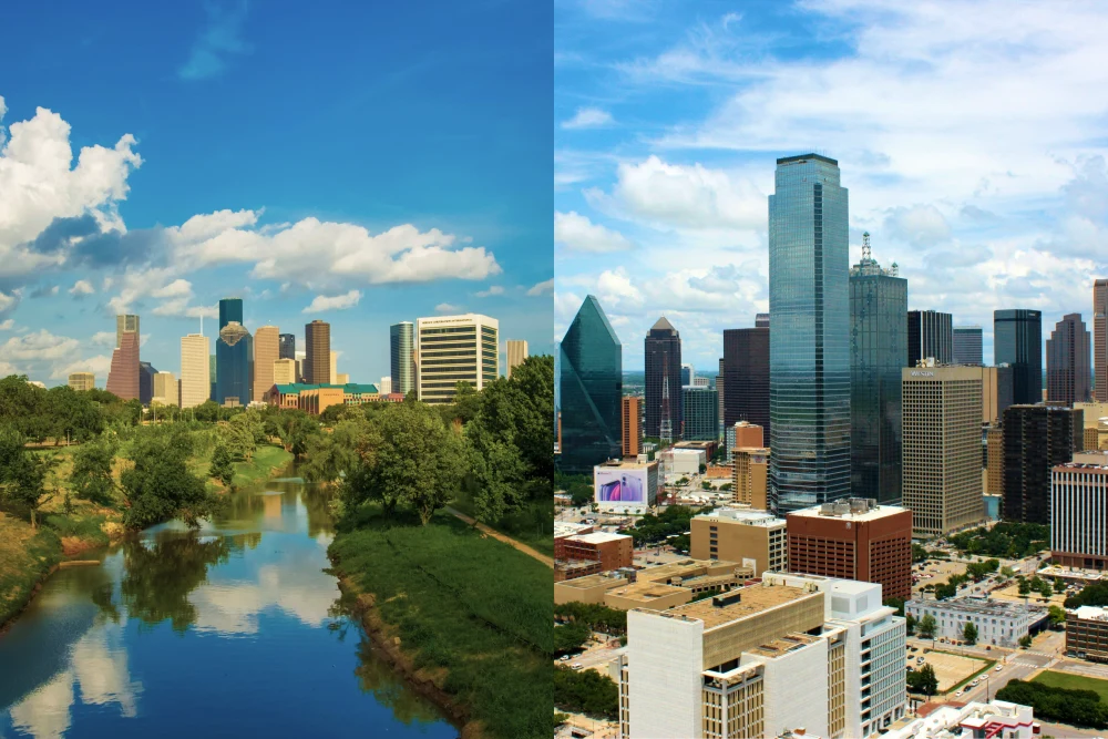 dallas vs houston