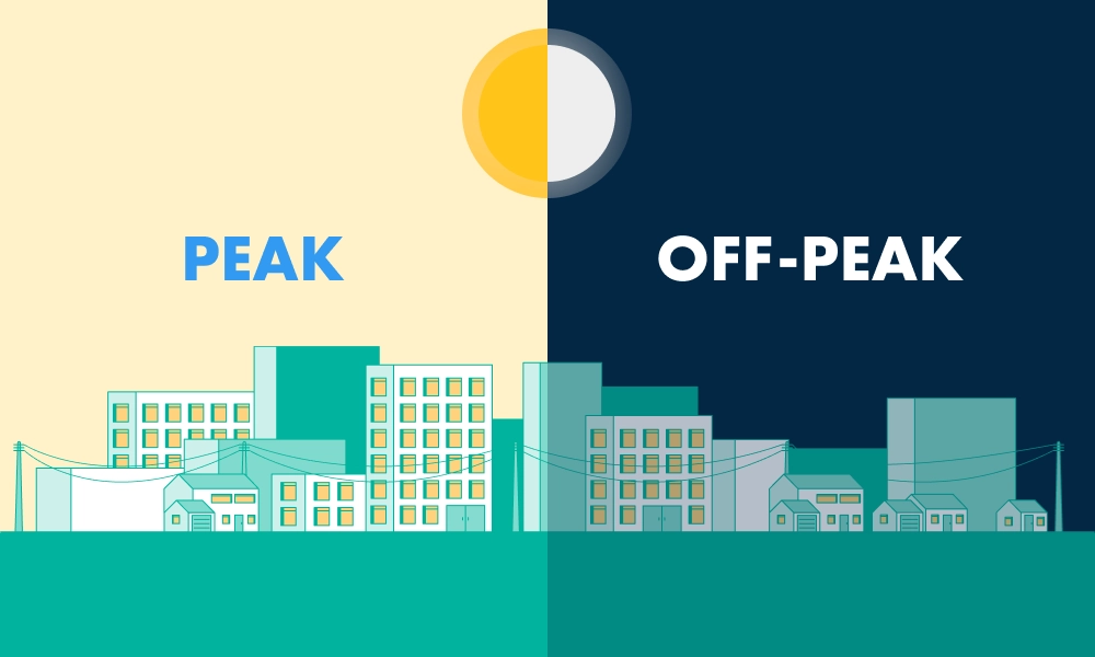 peak vs off peak hours electricity