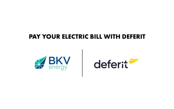 pay BKV energy electric bill with deferit