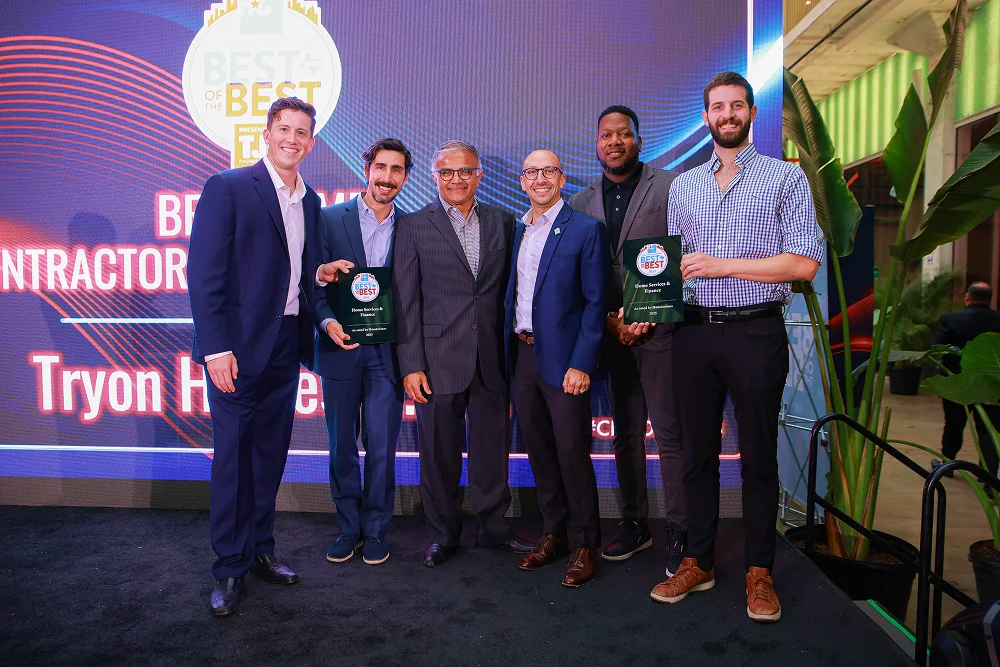BKV Energy team accepting best electricity company award at Houston Chronicle Best of the Best 2025