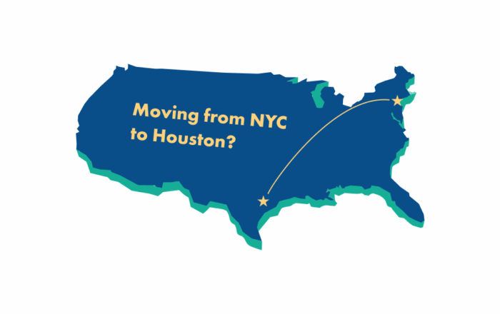 moving from NYC to Houston