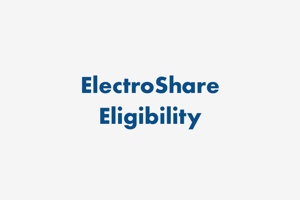electroshare eligibility