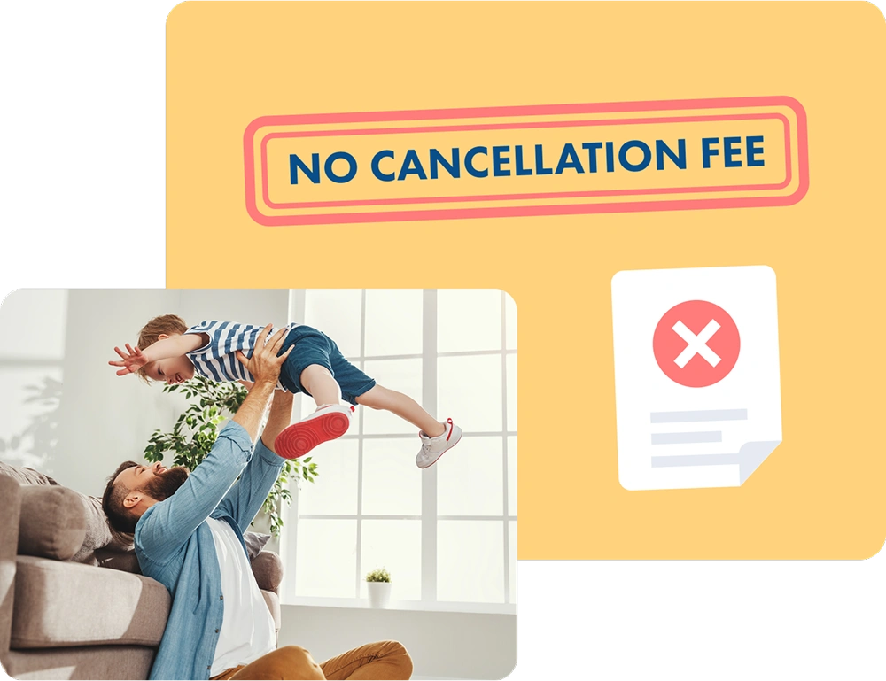 no cancellation fee in the first 30 days on bkv energy's bluebonnet plan