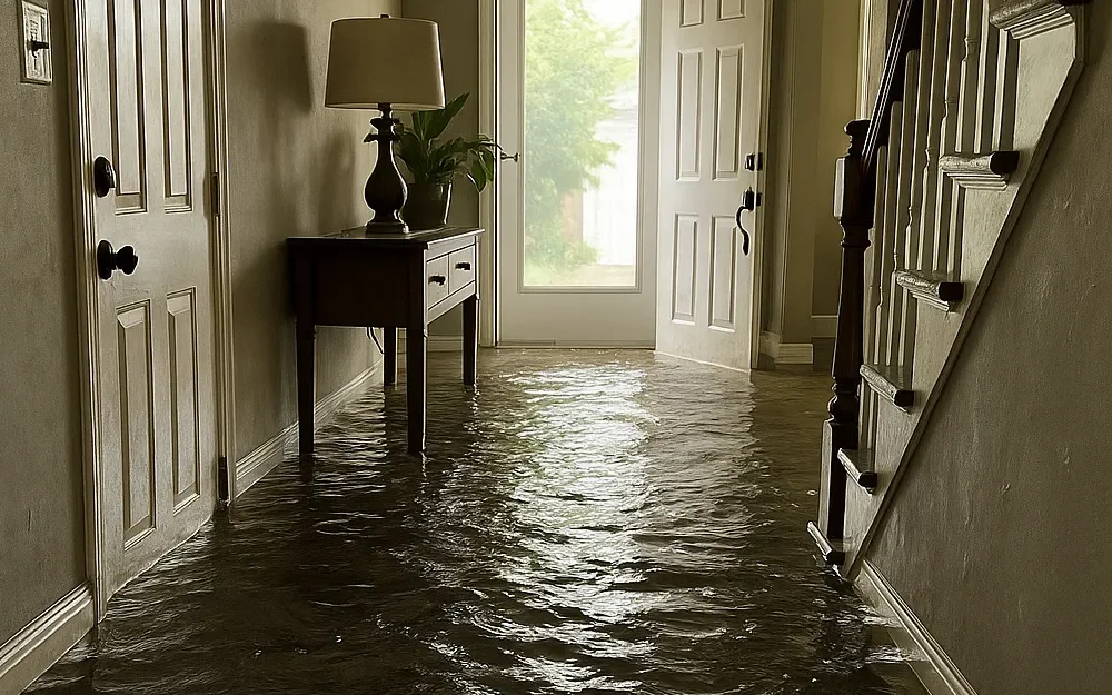 house is flooding