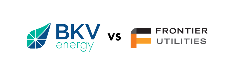 bkv energy vs frontier utilities