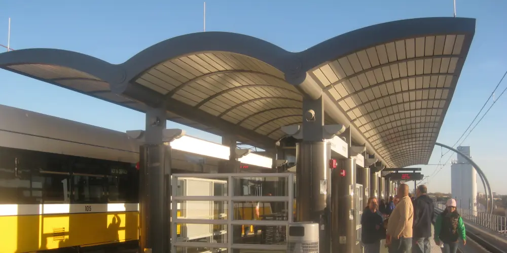 carrolton downtown DART station