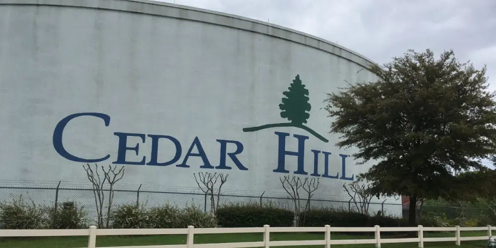 cedar hill water tower