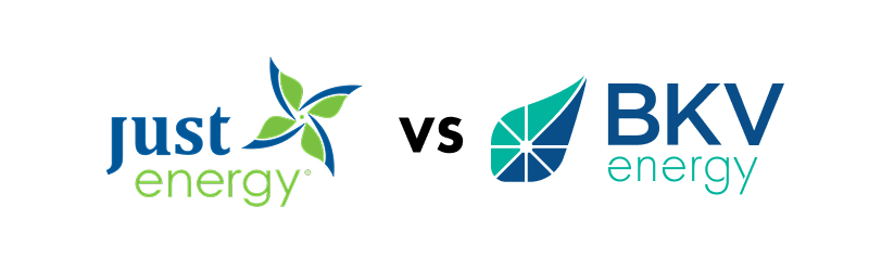 just energy vs bkv energy electricity rates compared