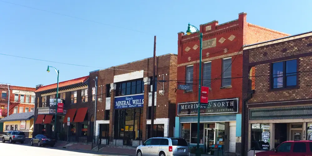 downtown mineral wells, texas