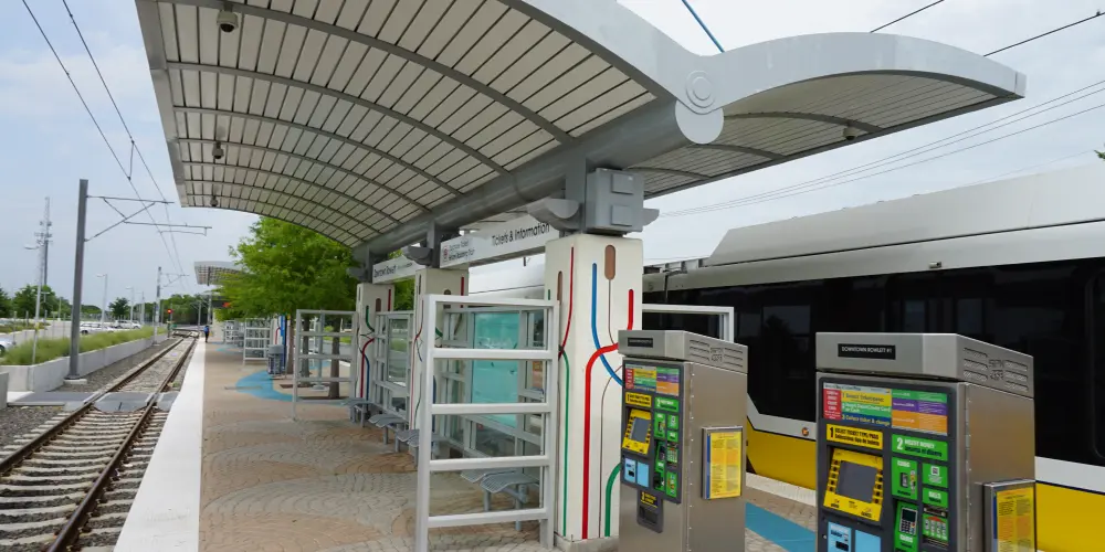 rowlett texas transit station