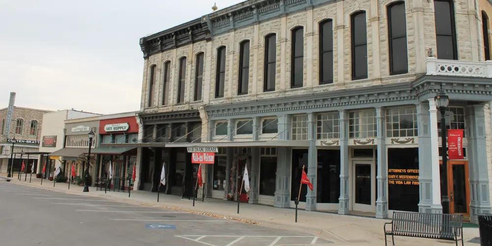 weatherford downtown area