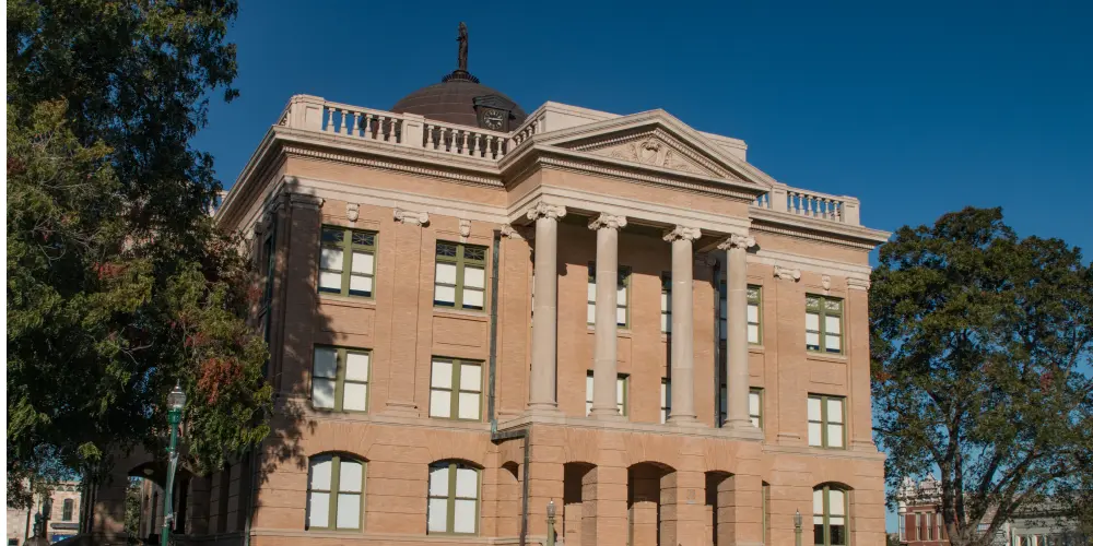 Williamson County courthourse in Williamson County, Texas