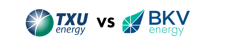 txu energy vs bkv energy electricity rate comparison